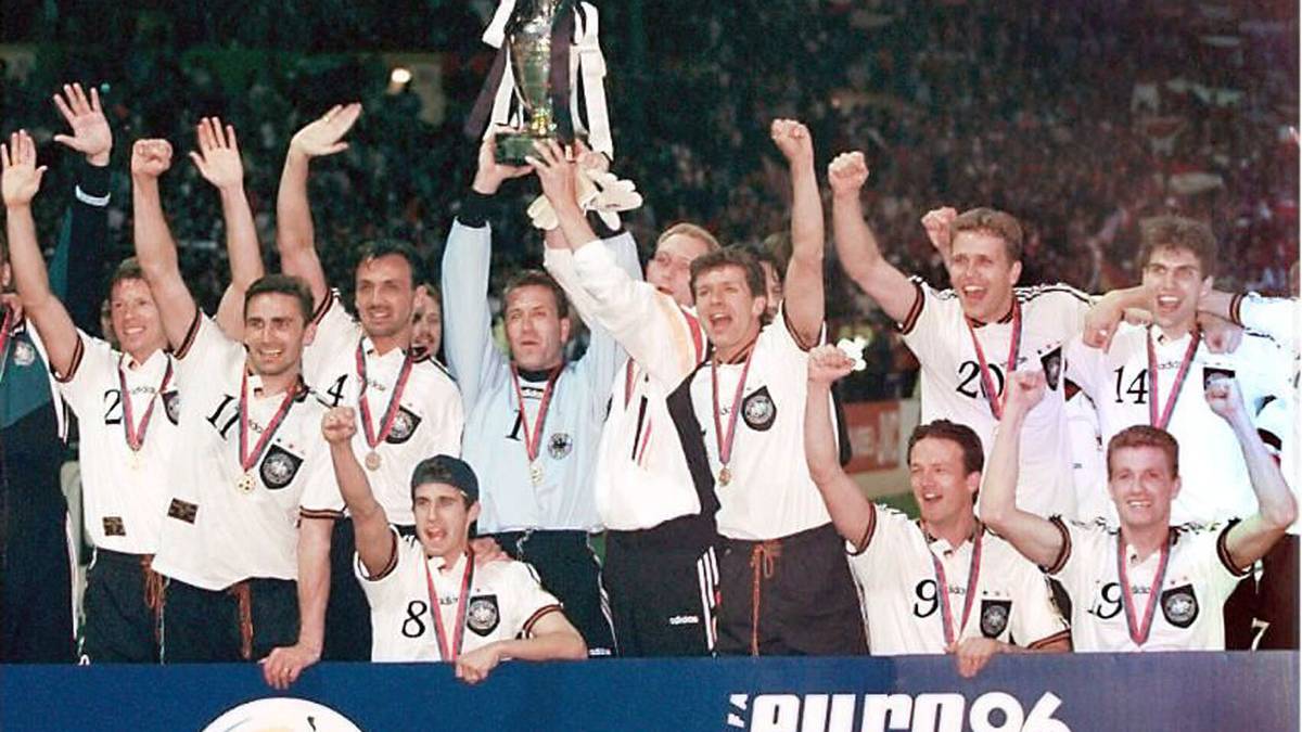 Deutschland wurde 1996 Europameister