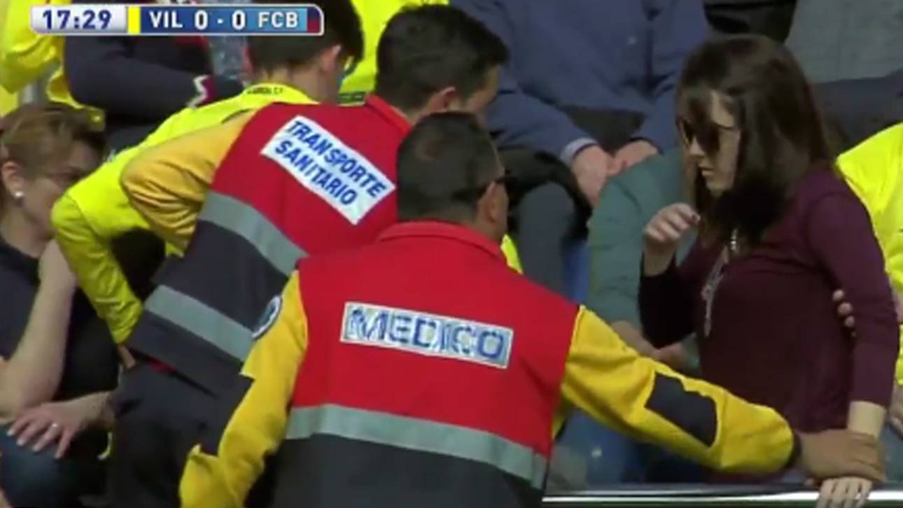 Messi bricht Frau das Handgelenk