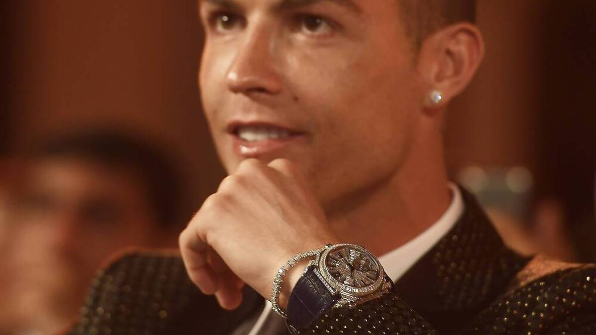 Superstar Cristiano Ronaldo besitzt offenbar die teuerste Uhr der Welt 