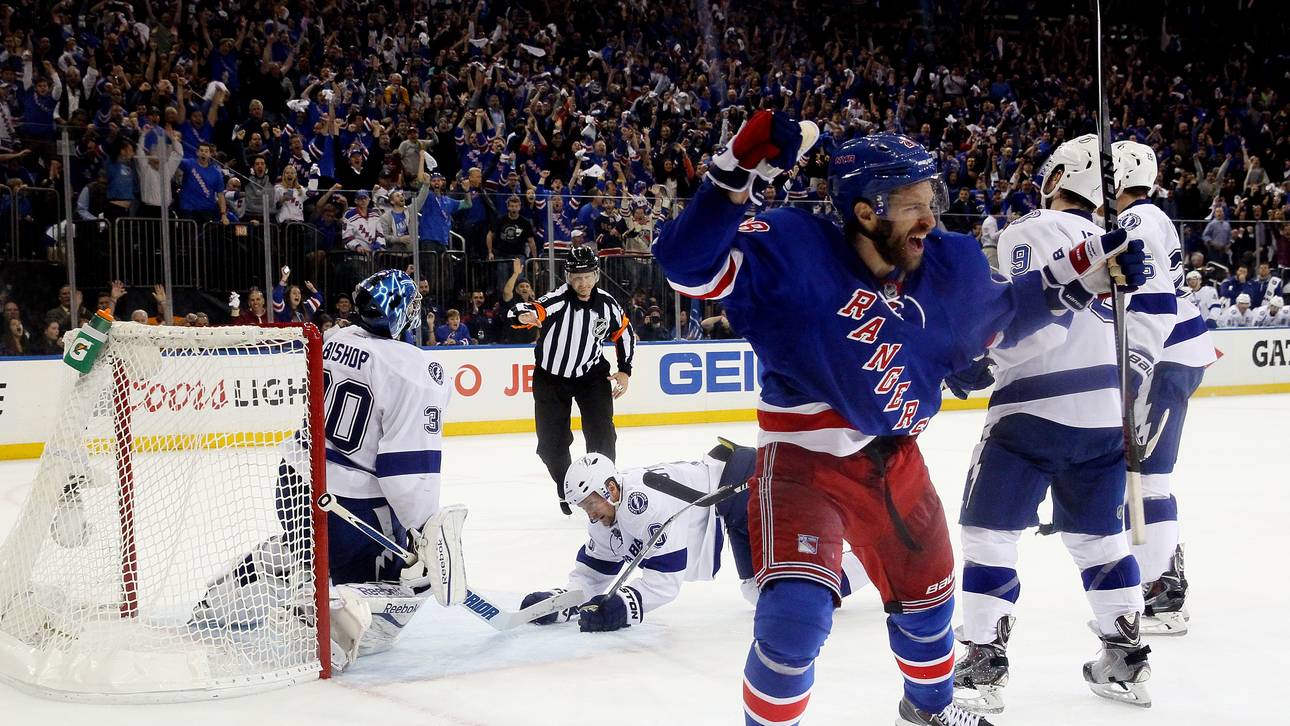 New York Rangers gehen in Führung