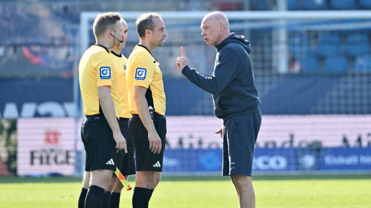 Heftige Kritik am Schiedsrichter