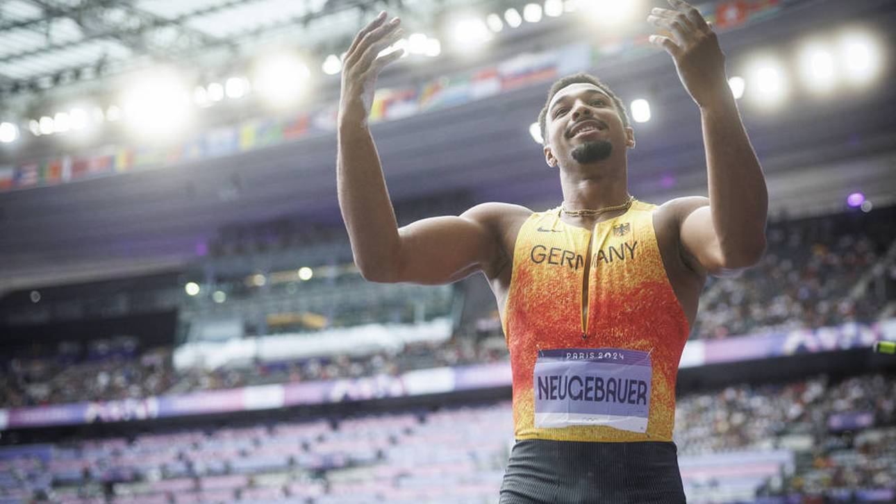 Leo Neugebauer übersprang 5 Meter im Stabhochsprung
