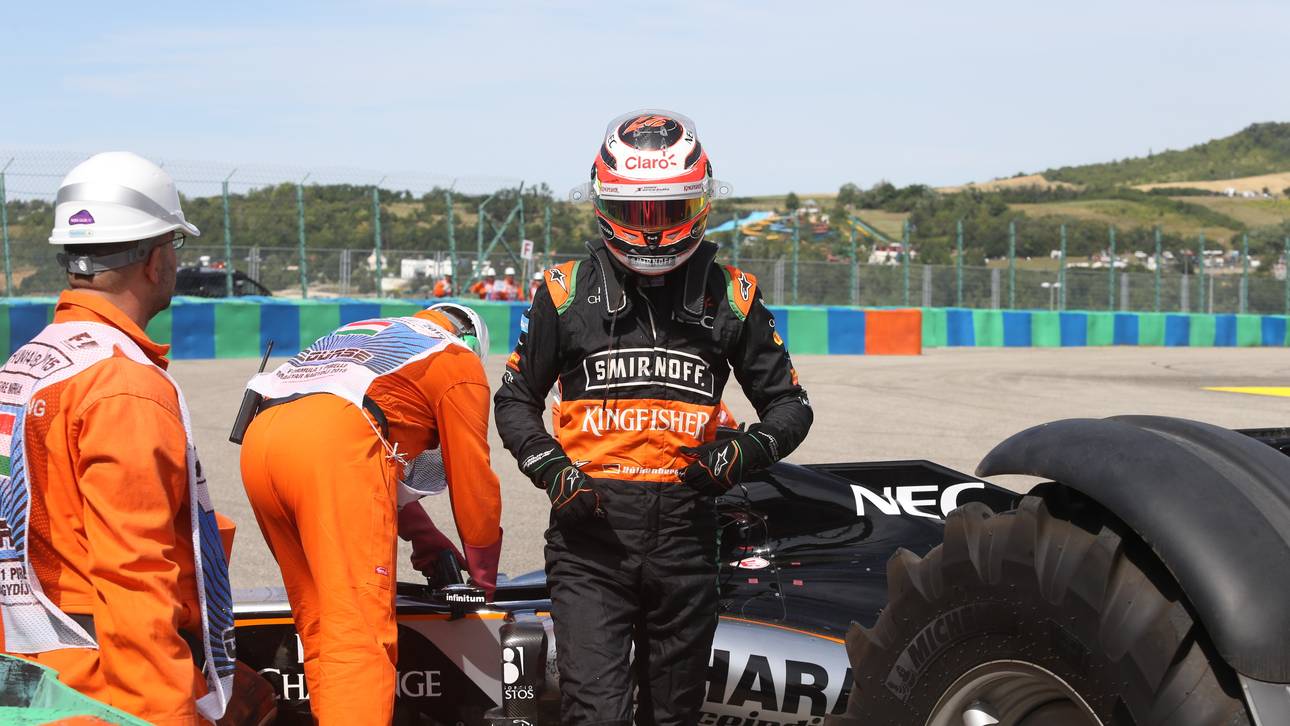 Hülkenberg verliert Rad in Quali