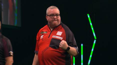 Stephen Bunting beendet durch einige High-Finishes den Traum des Amerikaners Stowe Buntz. Er war der erste Amerikaner der es in ein Viertelfinale eines Major-League-Turnier geschafft hat.