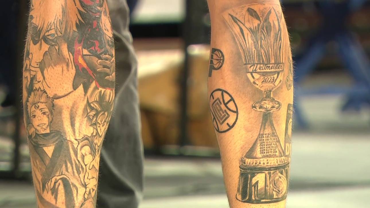 Bekommt dieser Weltmeister auch ein Olympia-Tattoo?