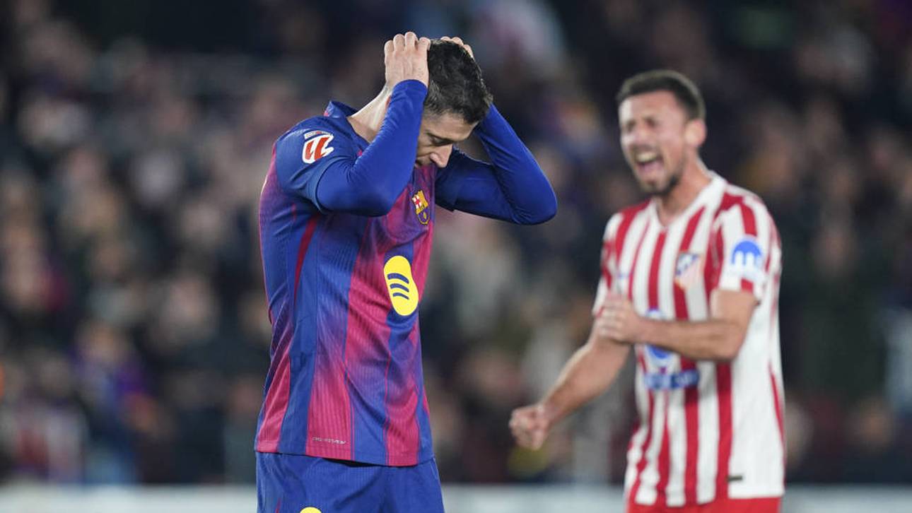 Robert Lewandowski verschießt gegen Atlético Madrid vom Punkt 