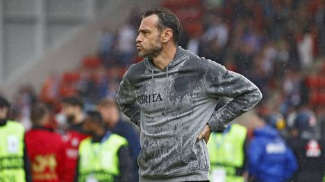 Das DFB-Sportgericht belegte Wiesbaden-Coach Nils Döring mit einem Innenraumverbot
