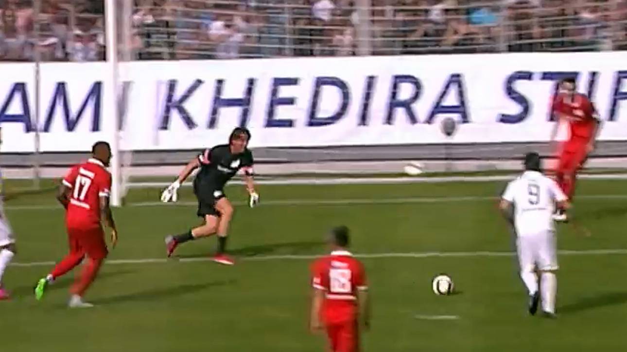 Torfestival bei Khediras Benefizkick