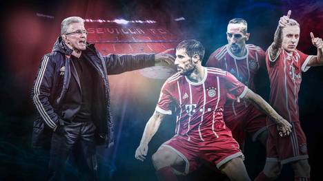 Jupp Heynckes musste beim Sieg des FC Bayern beim FC Sevilla laut werden, Javi Martinez, Franck Ribery und Rafinha überzeugten