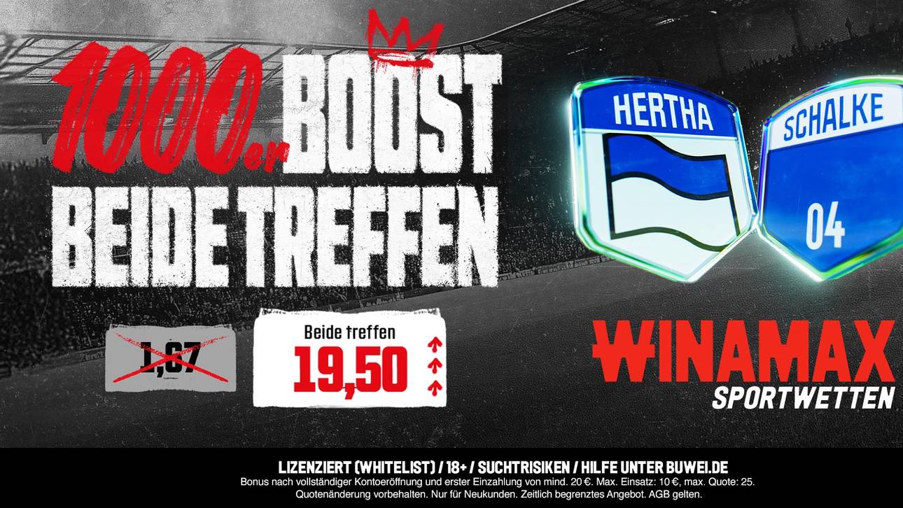 Winamax 1000er Quotenboost