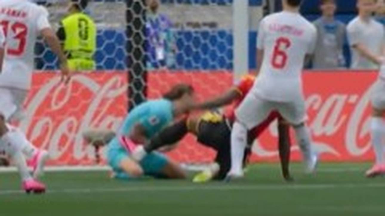 Aua! Harter Lukaku-Crash mit Torwart