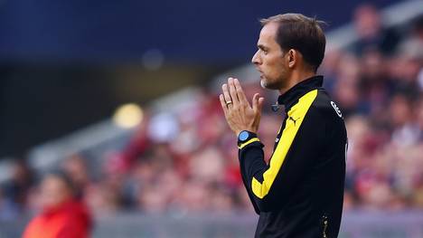 Dortmunds Trainer Thomas Tuchel erwartet ein spannendes Duell mit dem SC Paderborn