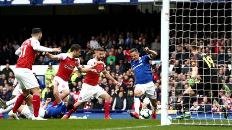 Phil Jagielka erzielte gegen Arsenal das goldene Tor für den FC Everton