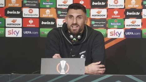 Italiens Nationalspieler Vincenzo Grifo freut sich auf die kommende Partie gegen Juventus Turin in der Europa League.