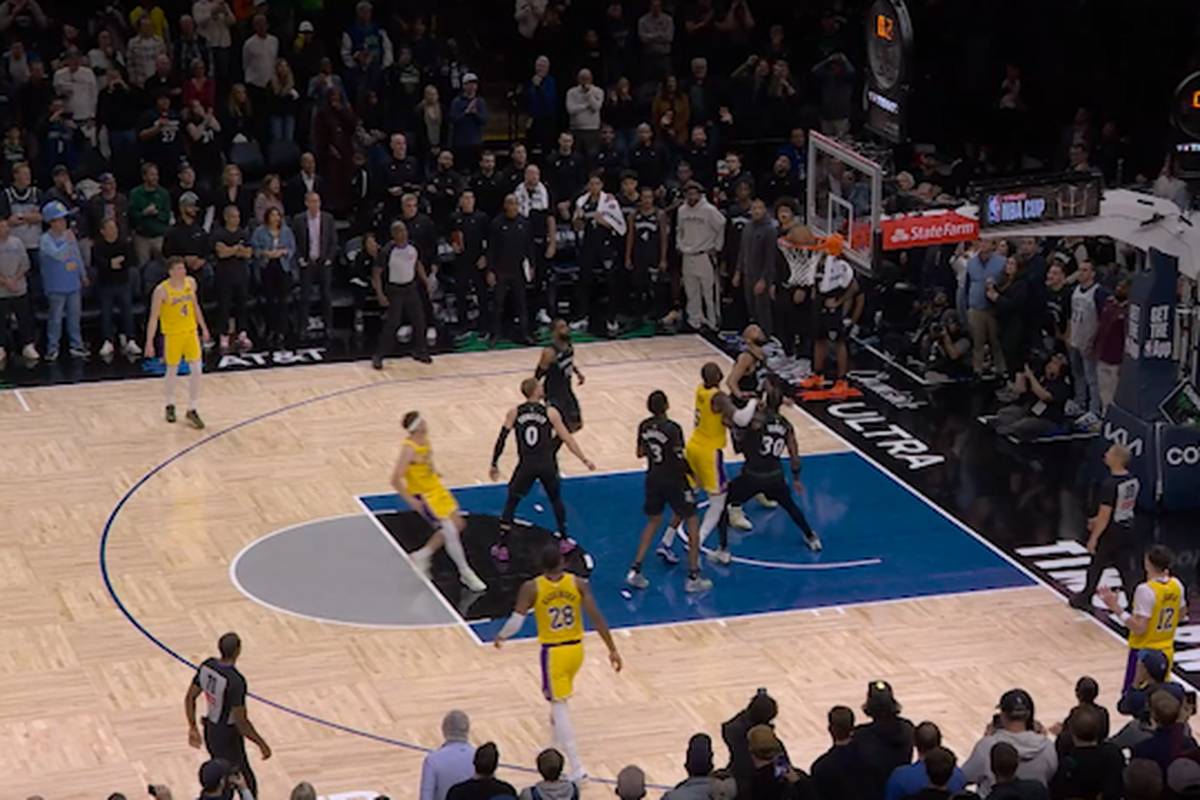 Zauberwurf in letzter Sekunde! Lakers in Ekstase