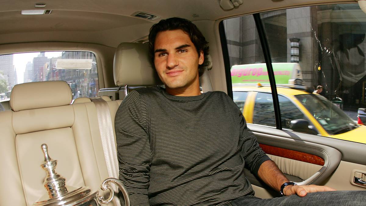 US Open 2005: Auch die US-Open konnte Federer erfolgreich verteidigen. Gegner war der legendäre Andre Agassi, im letzten Grand-Slam-Finale seiner Karriere