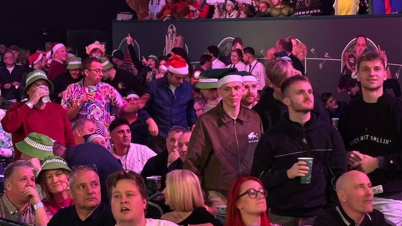 BVB-Star im Ally Pally aufgetaucht