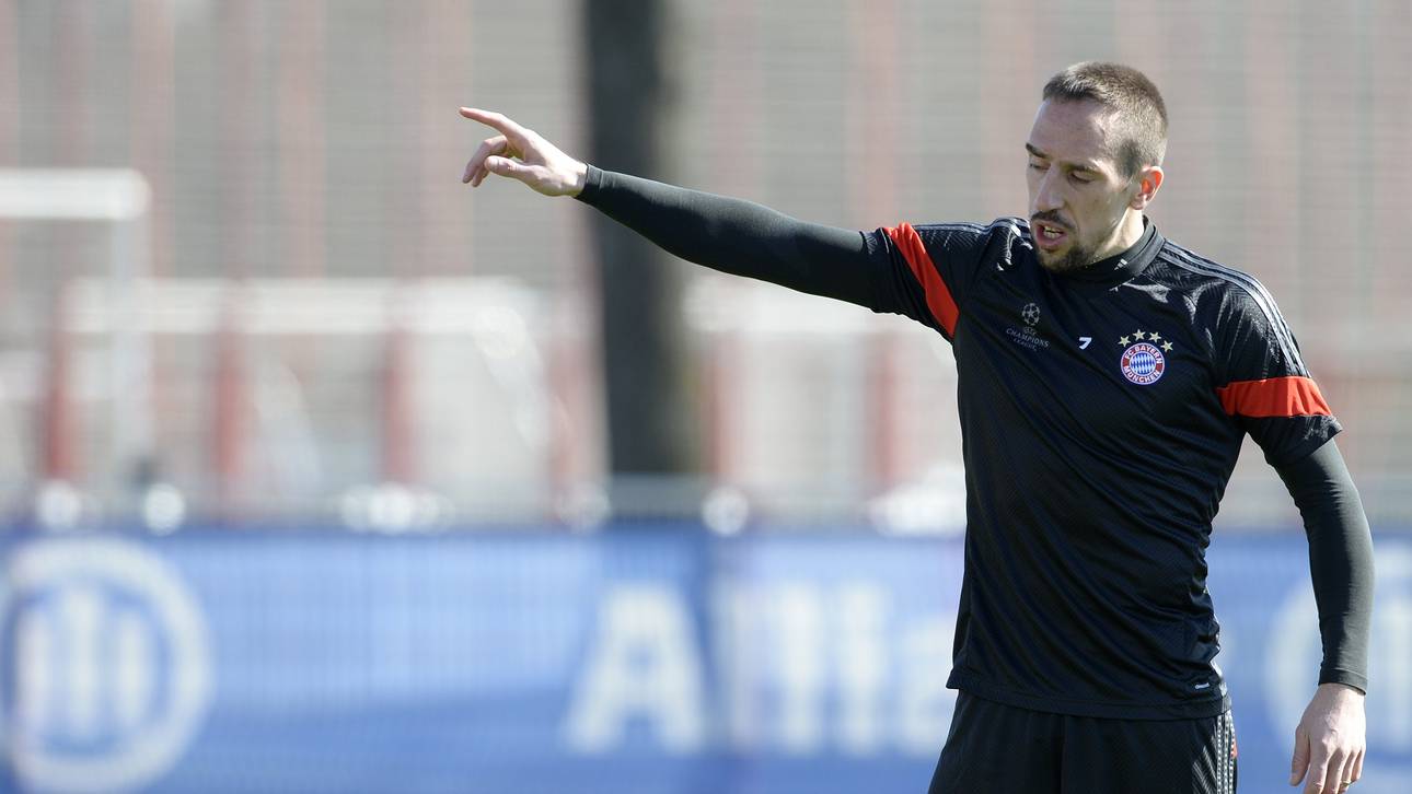 Ribery zurück im Teamtraining