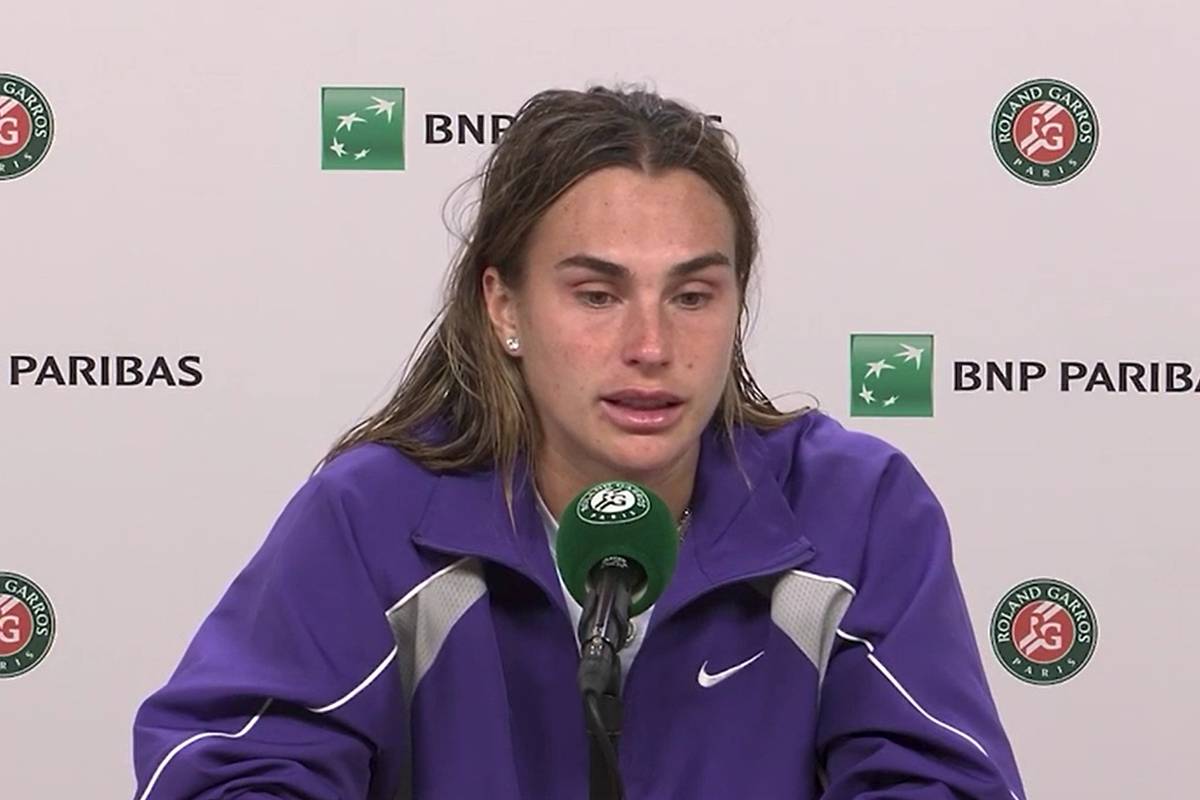 Aryna Sabalenka zeigte sich nach der Niederlage im Finale der French Open sichtlich frustriert. Nach einer starken Woche in Paris habe sie gegen Cori Gauff ihr schlechtestes Tennis gezeigt.