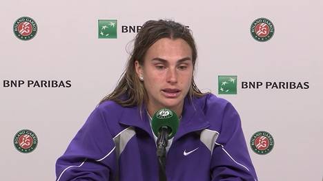 Aryna Sabalenka zeigte sich nach der Niederlage im Finale der French Open sichtlich frustriert. Nach einer starken Woche in Paris habe sie gegen Cori Gauff ihr schlechtestes Tennis gezeigt.