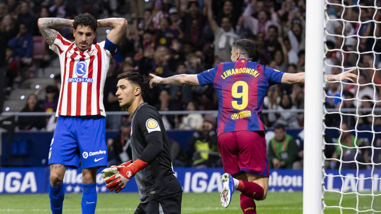 Lewandowski! Barca hängt Real ab