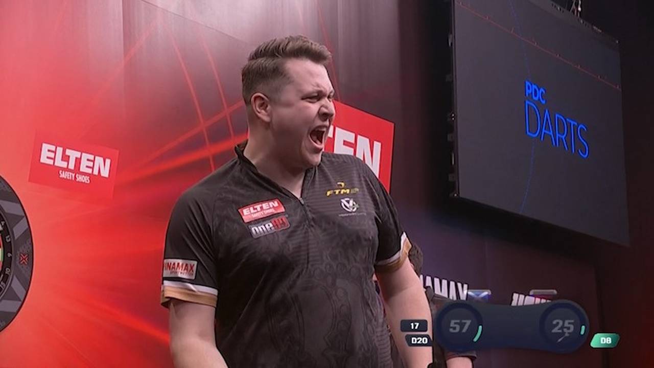 Deutsches Darts-Talent sorgt für Paukenschlag