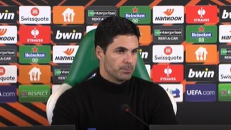Nach dem 2:2-Remis gegen Sporting zeigte sich Arsenal-Trainer Mikel Arteta sehr frustriert mit der Leistung seiner Mannschaft. Der Spanier war dabei mit dem eigenen Ballbesitz nicht zufrieden.