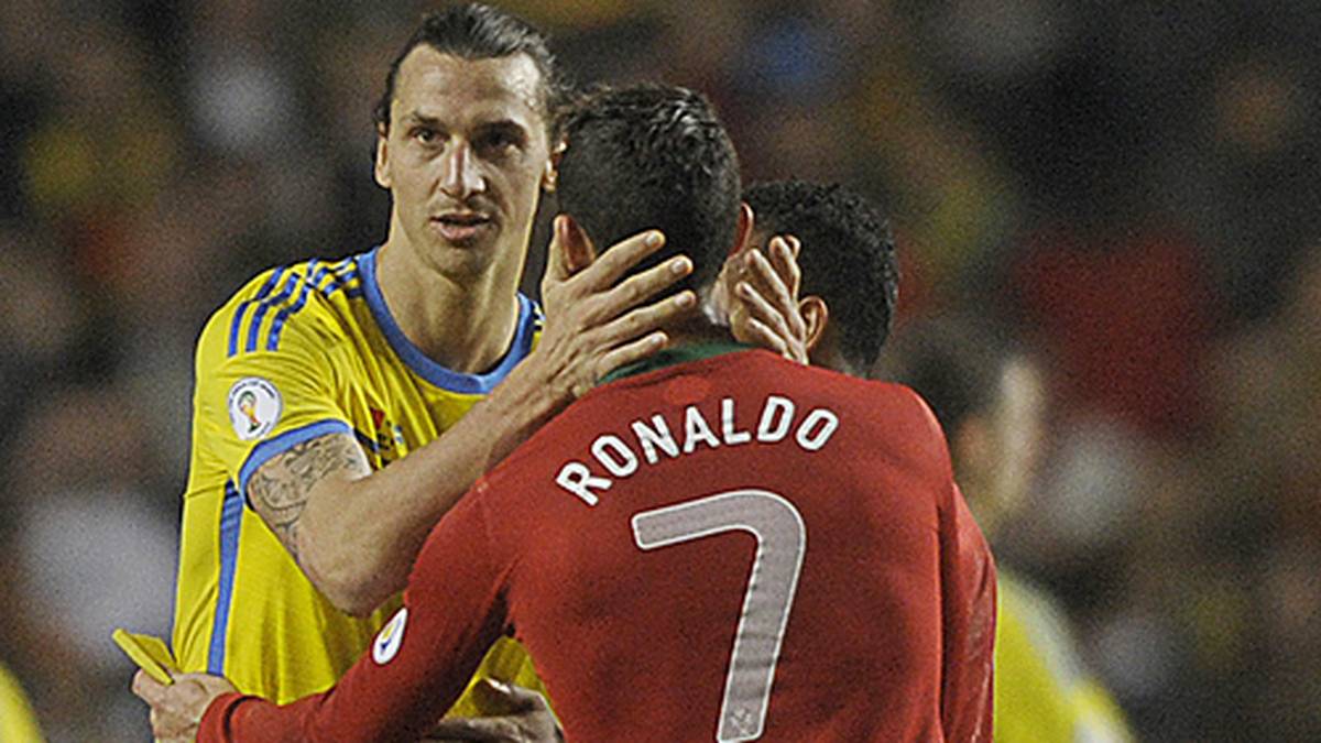 Dass Ronaldo wenig später zum Weltfußballer 2013 gewählt wird, stört Ibrahimovic wohl wenig: "Ich brauche keine Trophäe, um zu wissen, dass ich der Beste bin!"
