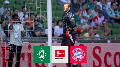 Der FC Bayern nimmt Werder Bremen mit 5:0 auseinander. Vor dem Spiel gibt es allerdings erneute Sorgen um Manuel Neuer. 