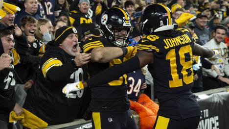Die Steelers können ihren Last-Minute-Sieg gegen die Bears bejubeln