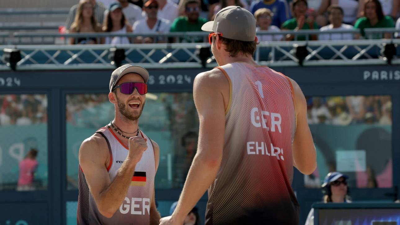 Beach-Duo gibt sich keine Blöẞe