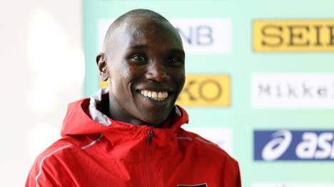 Geoffrey Kamworor hat einen Halbmarathon-Weltrekord aufgestellt