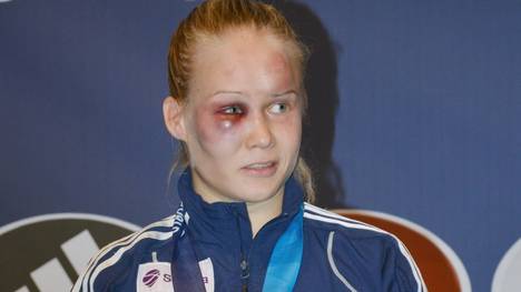 Petra Olli - Finnische Ringerin gewinnt Silber bei WM in Las Vegas