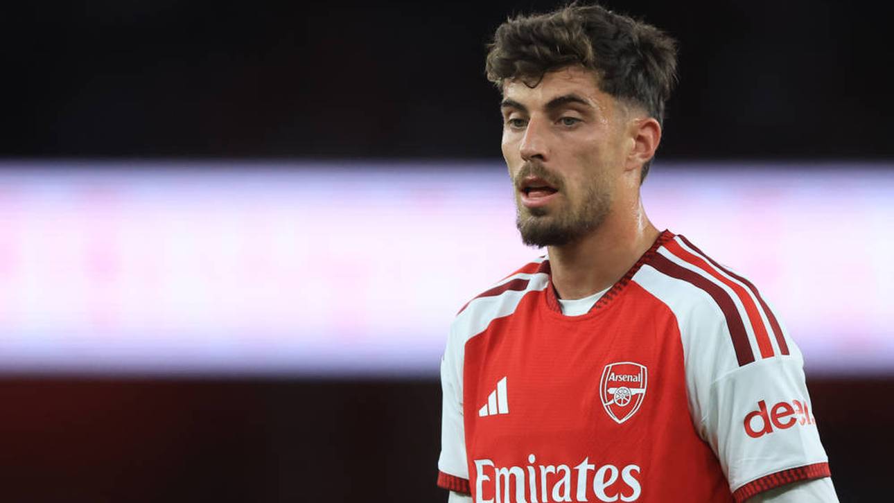 Kai Havertz ist mit Arsenal im Finale um den englischen Supercup gefordert