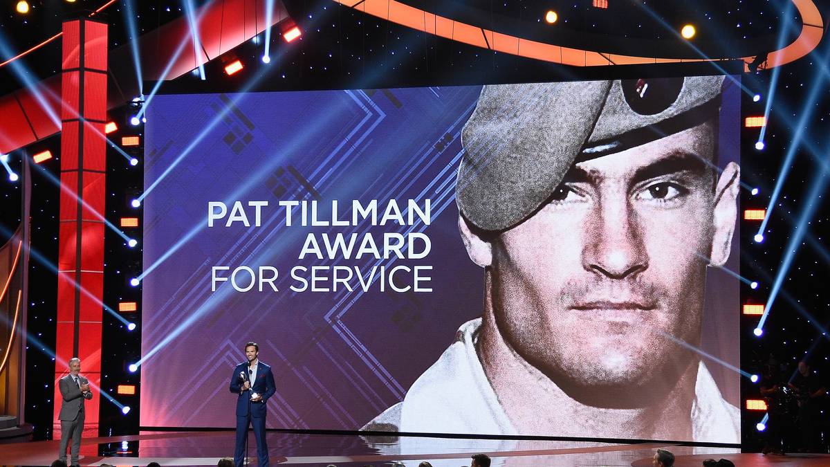 Bei den ESPYS von TV-Sender ESPN gibt es ein Gedenken an EX-NFL-Spieler Pat Tillman