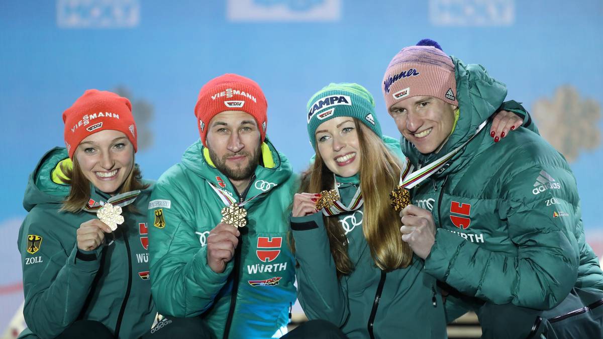 Deutschland hat eine Vielzahl von großen Wintersportlern, die um Gold, Silber und Bronze kämpfe. Doch von den Gehältern von Fußballprofis können sie nur träumen. So gibt es für Siege im Biathlon 15.000 Euro. Vermarkten können sie dafür sechs Flächen, während Skispringern nur der Helm und ihr Sprungski bleibt