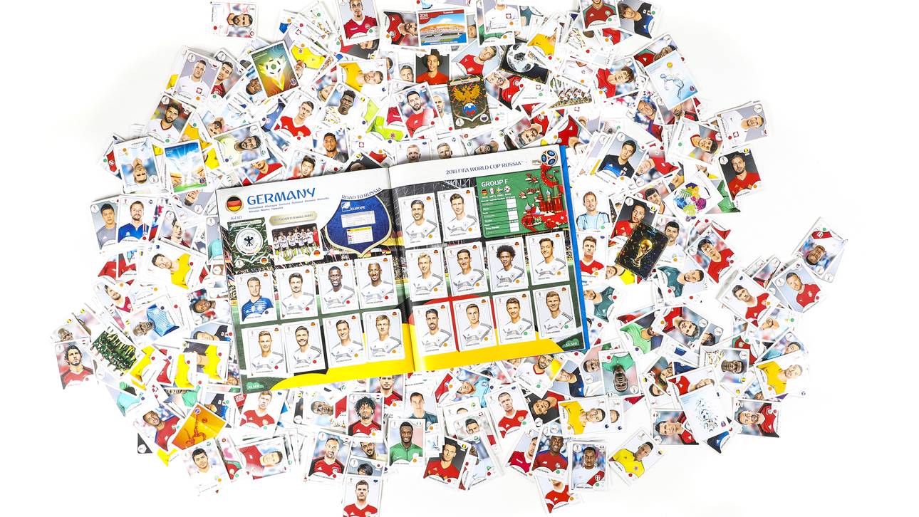 Panini startet Sticker-Fieber für WM
