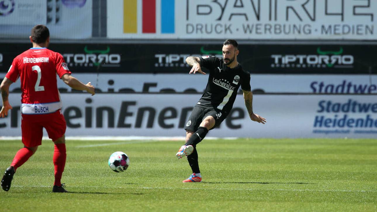 Diego Contento (re.) spielte zuletzt für den SV Sandhausen