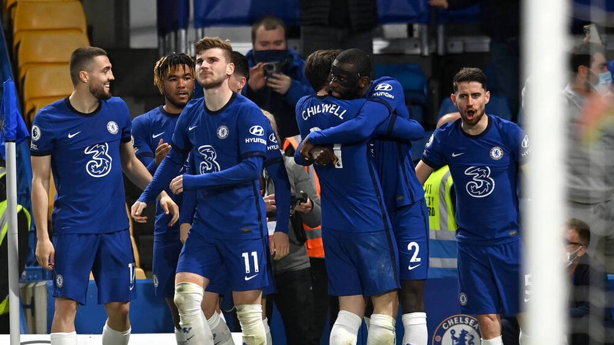 Der FC Chelsea um Timo Werner (vorn) besiegte Leicester City - auch dank eines Treffers von Antonio Rüdiger