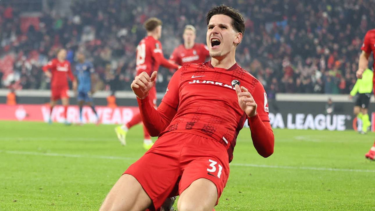 Igor Matanovic schoss Freiburg zum späten Sieg