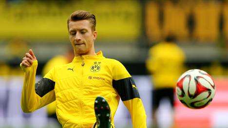 Marco Reus Training Borussia Dortmund v Eintracht Frankfurt  - Bundesliga