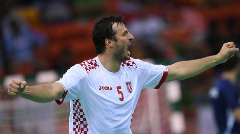 Domagoj Duvnjak ist der Star und Kapitän der Kroatischen Nationalmannschaft