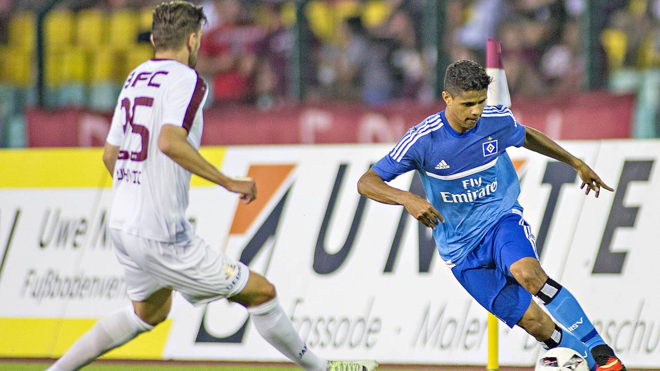 Santos-Debüt: HSV besiegt BFC Dynamo