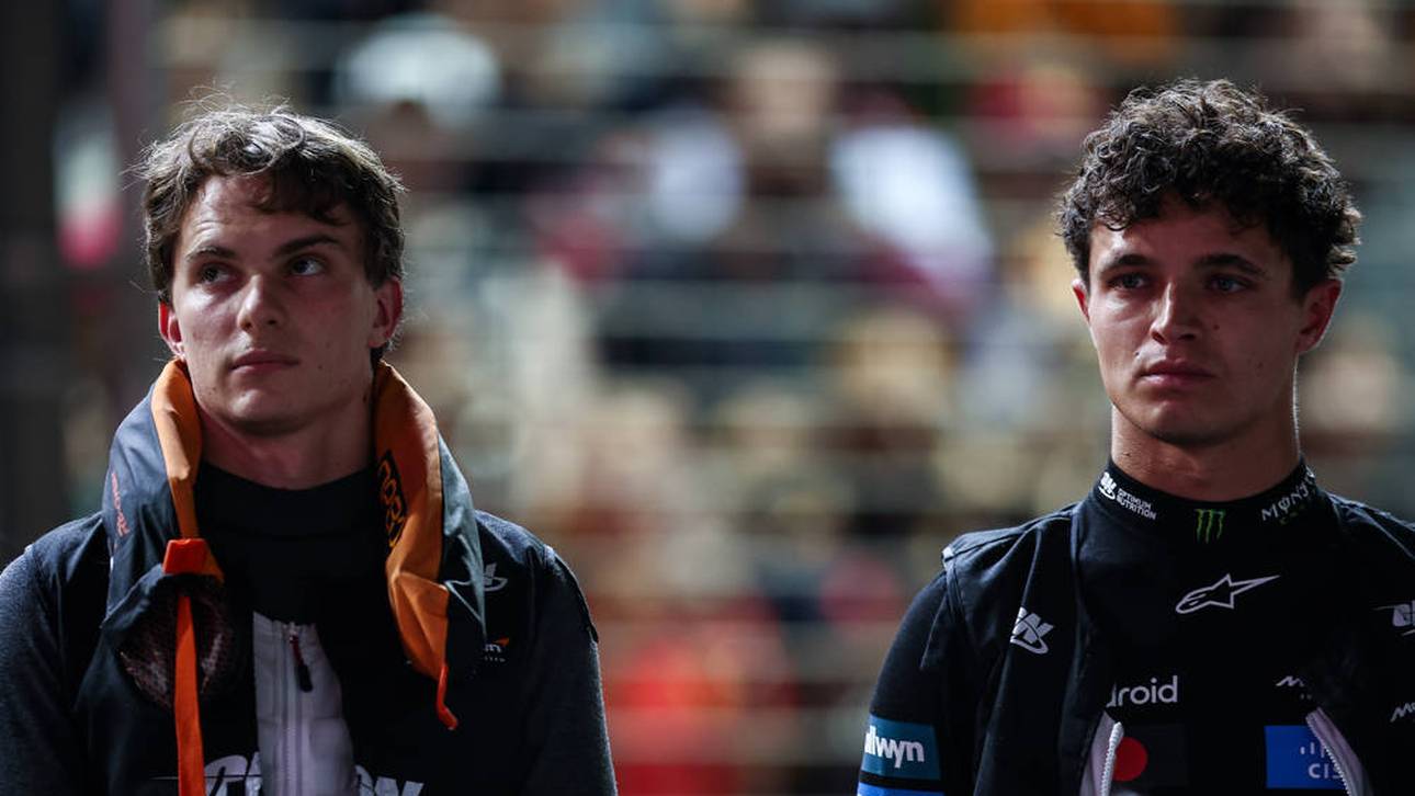 Oscar Piastri und Lando Norris kämpfen beide um die Weltmeisterschaft 