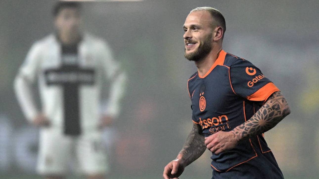 Federico Dimarco traf für Inter Mailand in Parma