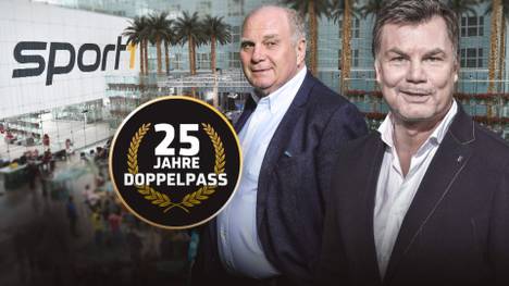 Der CHECK24 Doppelpass feiert 25 Jahre Doppelpass. Die komplette Folge vom 13. September mit Bayerns Ehren-Präsident Uli Hoeneß.
