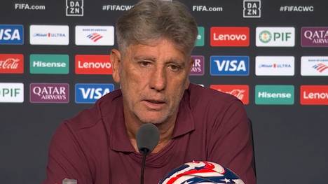 Fluminenses Trainer Renato Gaúcho sieht sein Team als Außenseiter bei der Klub-WM - und gibt sich dennoch selbstbewusst.