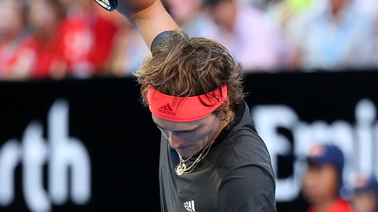 Alexander Zverev war wütend auf sich selbst