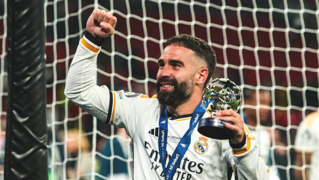 Dani Carvajal wurde zum Spieler des Spiels im finale