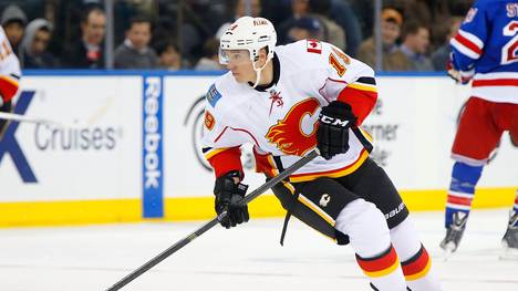 Blair Jones spielte 2013 in der NHL für die Calgary Flames 